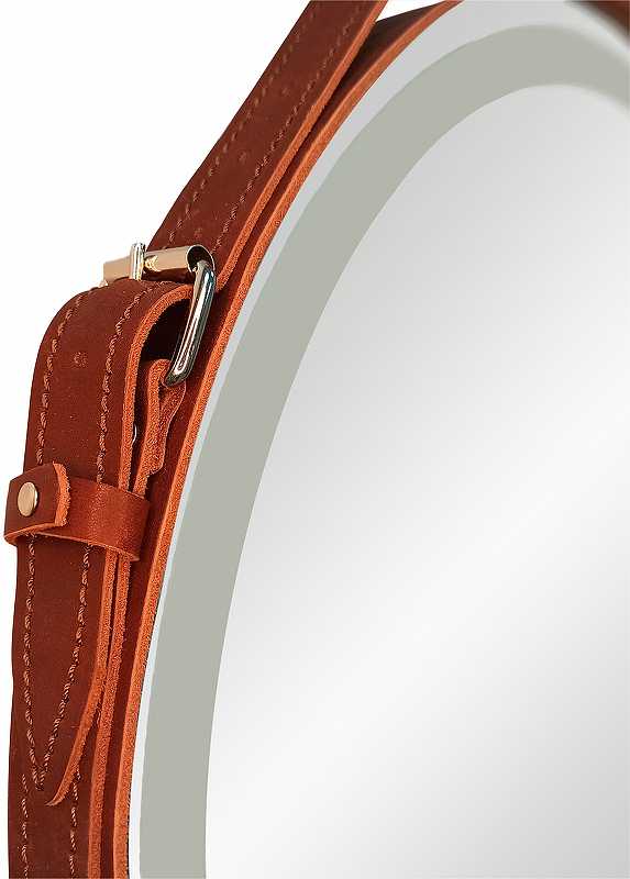 Приобрести continent зеркало с подсветкой millenium black 50х50 см, сенсорный включатель, коричневое