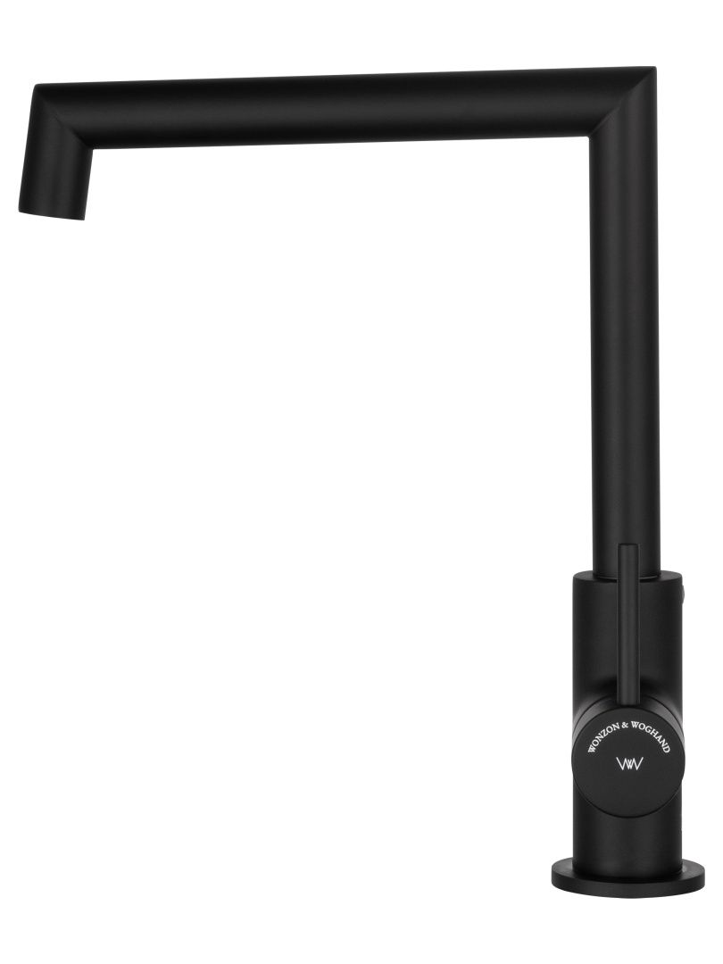 Приобрести смеситель для кухни wonzon & woghand, черный матовый (ww-l1005-mb)