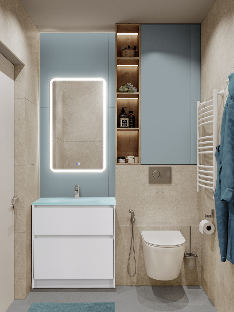 Приобрести belbagno тумба с раковиной kraft 80 см, напольная bianco opaco, белая матовая раковина