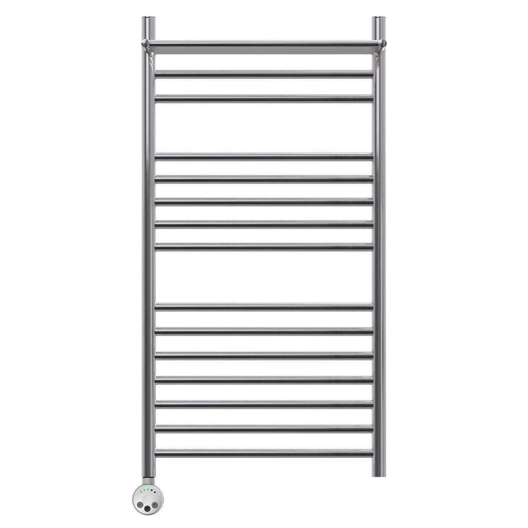 Приобрести полотенцесушитель электрический point 500х1000 аврора п14 с полкой, хром pn10150spe