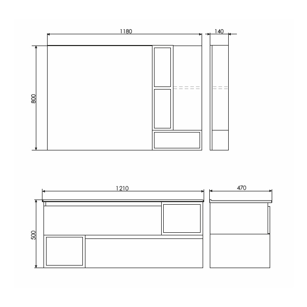 Приобрести сomforty зеркало-шкаф "турин-120" дуб бежевый