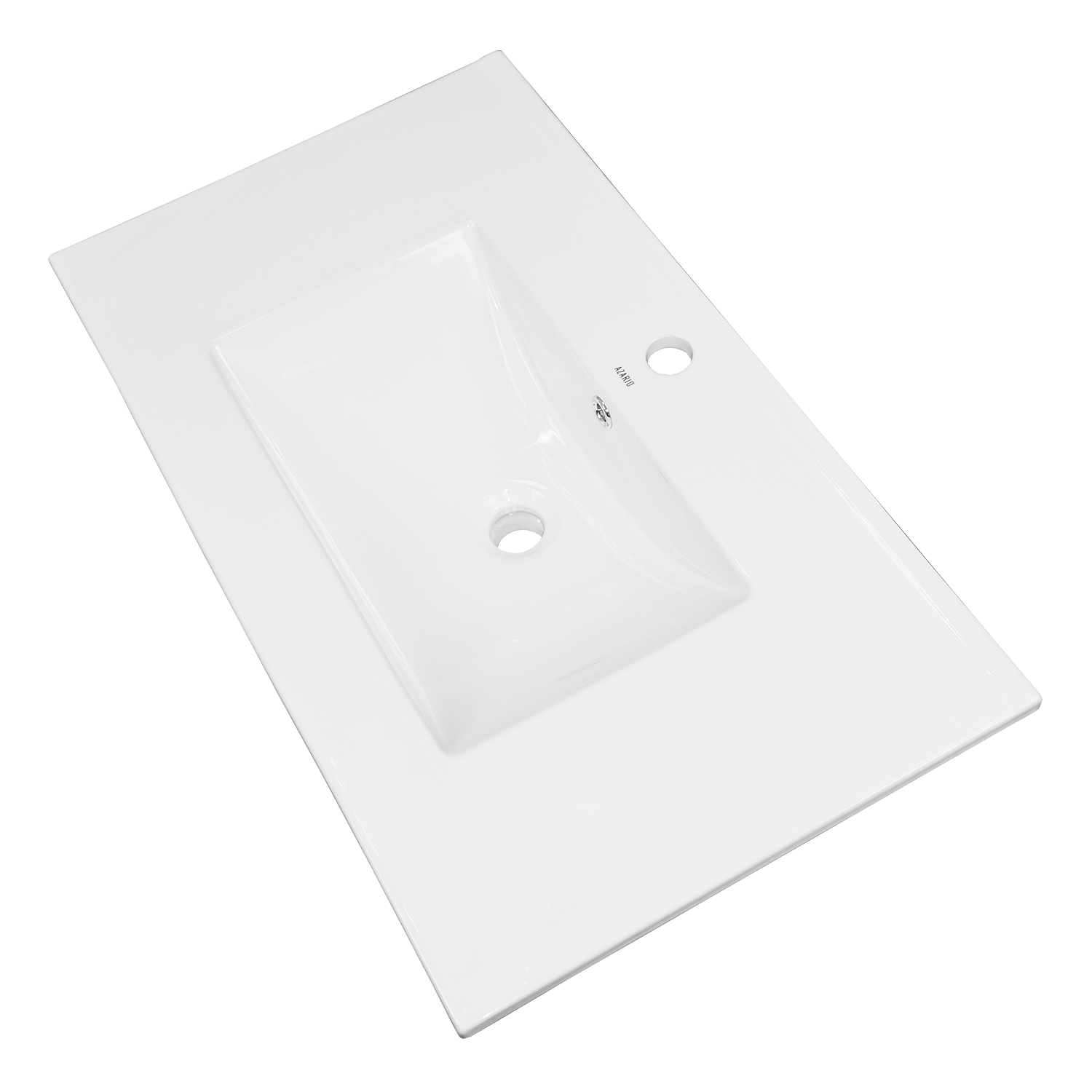 Приобрести loranto тумба подвесная с раковиной арфа new 80/2 80х54 см, без подсветки, белая (cs00079033)