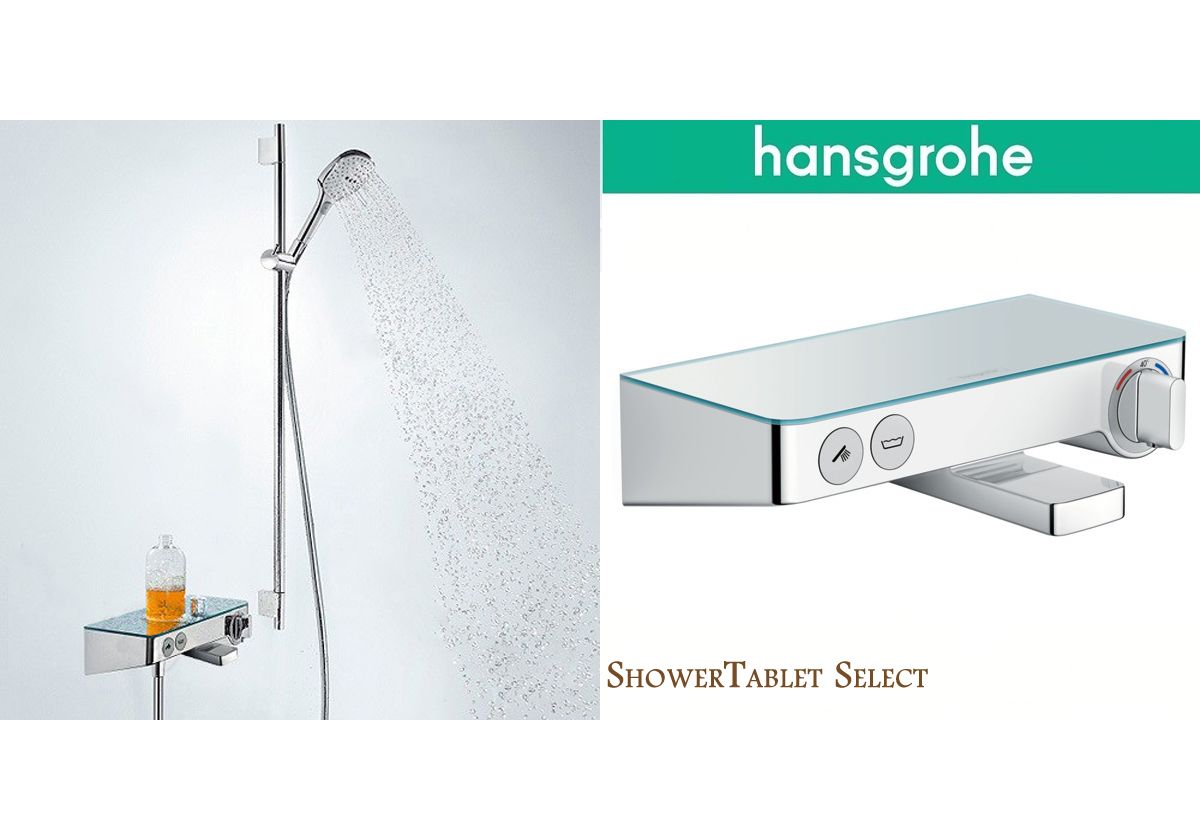 Приобрести 13151000 showertablet select термостат для ванны showertablet select 300 вм, ½’, хром