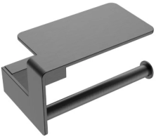 Boheme Держатель туалетной бумаги Q, оружейная сталь 10941-GM