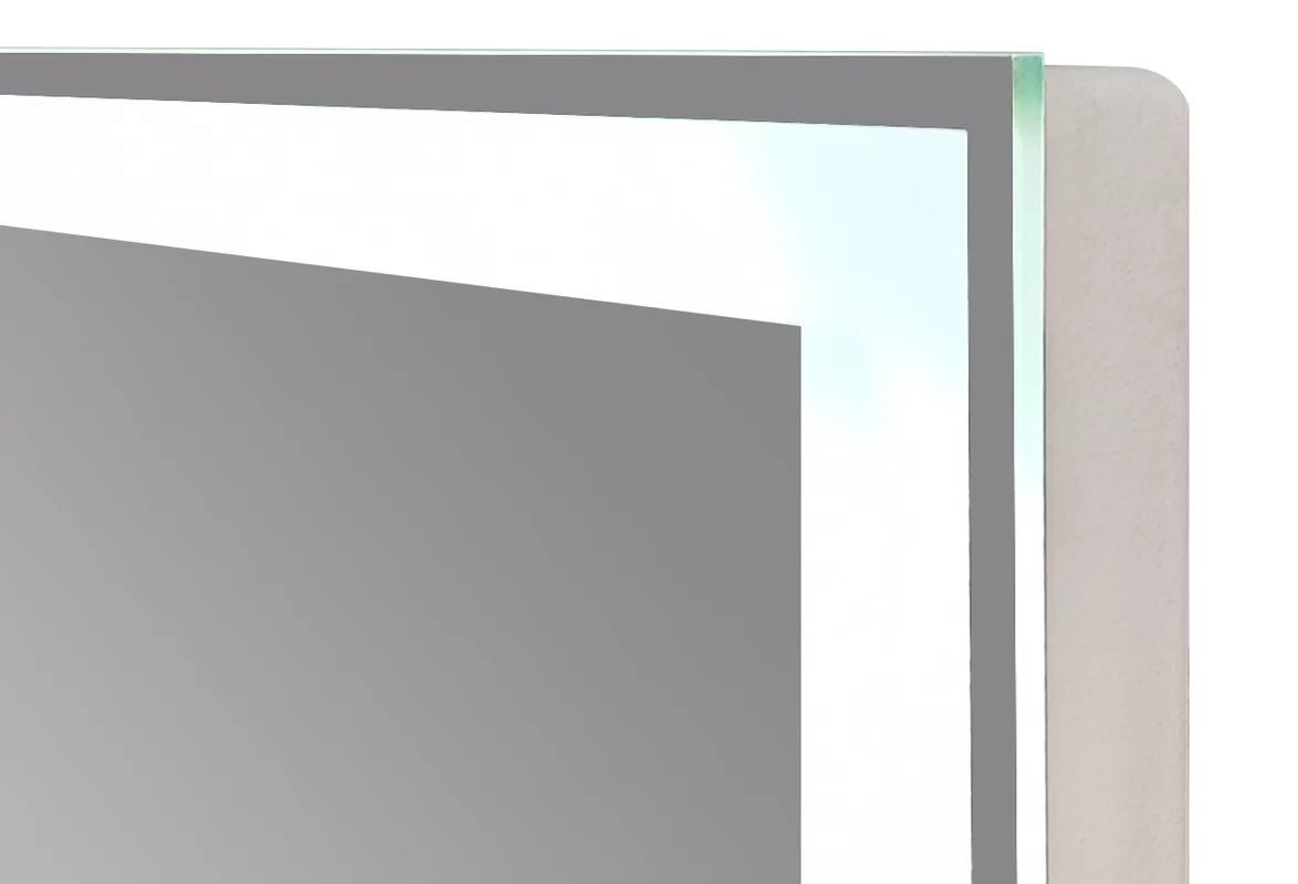 Приобрести continent зеркало с подсветкой mercury 100х70 см, белое