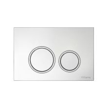 TECE Кнопка смыва Spring R для инсталляции, глянцевый хром, контур хром матовый 9940101