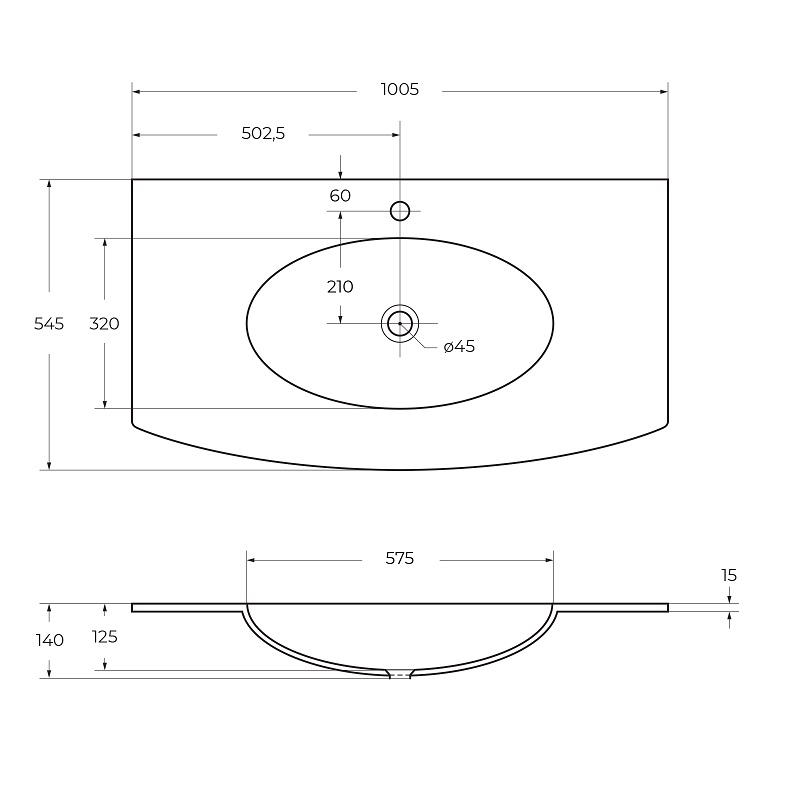 Приобрести cezares тумба подвесная с раковиной elettra 130 см grafite, стекло, графит 55526