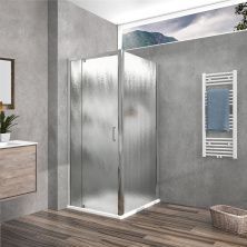 Vincea Душевое ограждение Intra 90\100х80 см, текстурное, хром VSR-1I901080CH