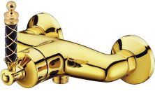 Boheme Смеситель для душа Vogue, золото\черный матовый 214-MR-B