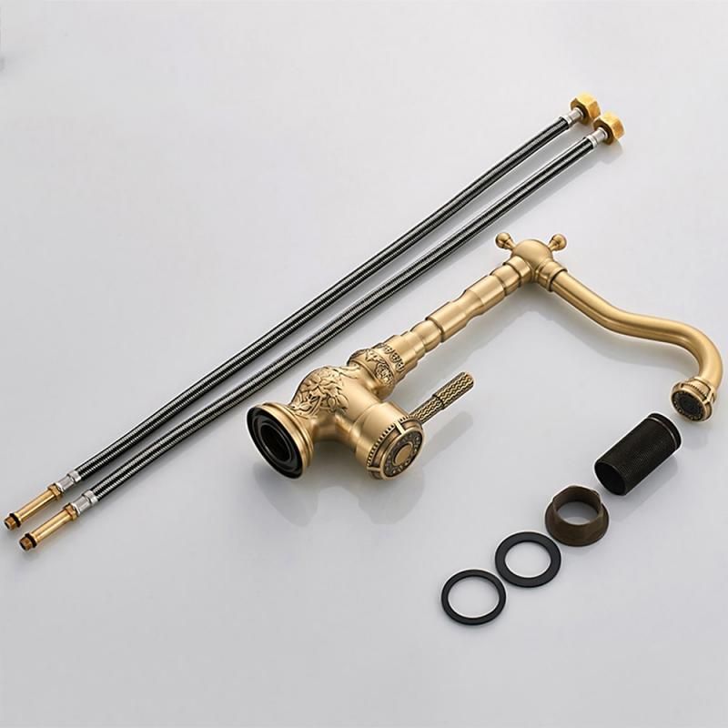 Приобрести gerhans смеситель для кухни k18, античная бронза k14218