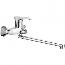 HAIBA Смеситель для ванны 184 мм, хром HB-2201