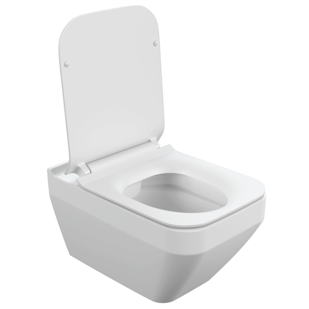 Приобрести подвесной унитаз cersanit crea square clean on dpl eo slim