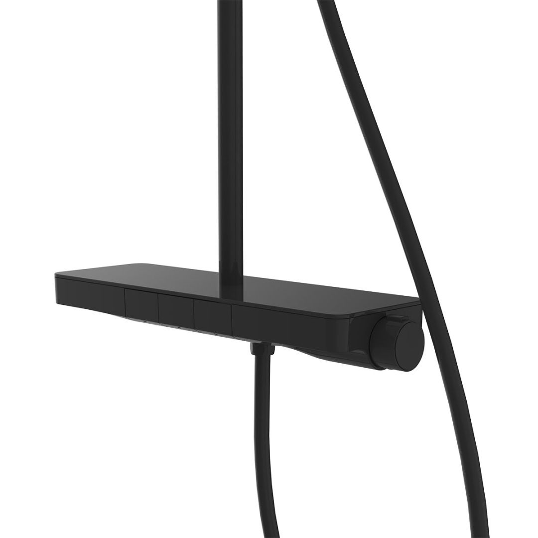 Приобрести vincea душевая стойка inspire, черная матовая vsfs-3i12tmb