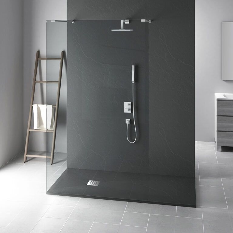 Приобрести vincea душевой поддон 80х100 см, прямоугольный, антрацит матовый vst-4sr8010a