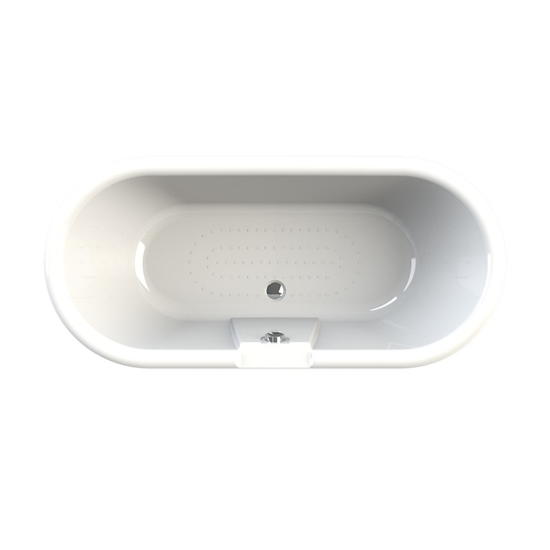 Приобрести акриловая ванна отдельностоящая радомир леонесса 175x80 см, ножки бронза