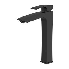 GERHANS Смеситель для раковины K14, высокий, черный K11114B