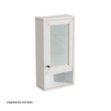 Caprigo Шкаф ALBION 36 см, правый, белый, эмаль