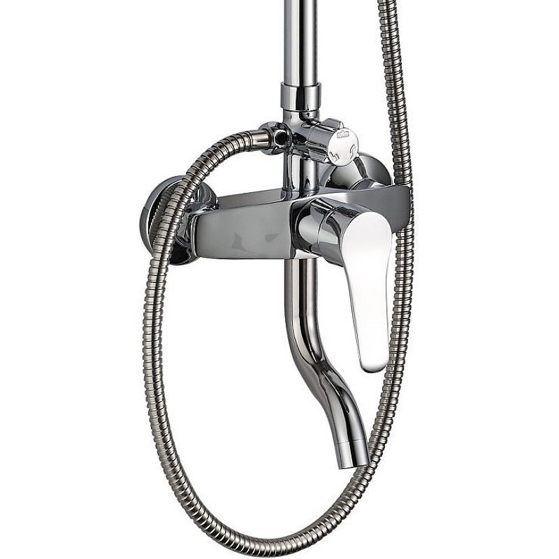 Приобрести haiba душевая система, круглая d-250мм, хром hb-2423