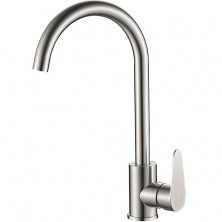 HAIBA Смеситель для кухни 359мм, нержавеющая сталь HB-70802