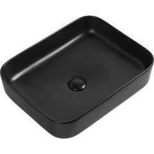 Aquanet Раковина Soul-1-MB 50х40 см, черный