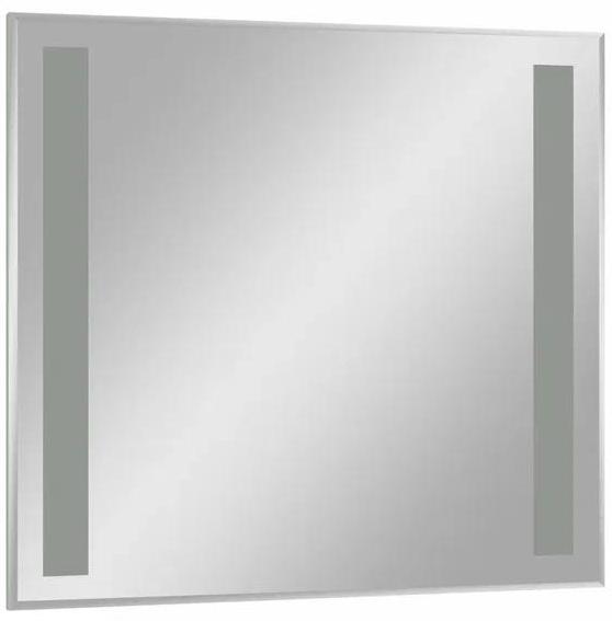 Приобрести continent зеркало с подсветкой премьер люкс 75х68 см, белое