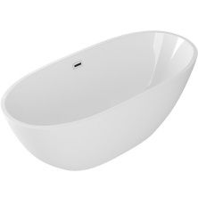 Grossman Отдельностоящая ванна 165x75 см, белая GR-1101