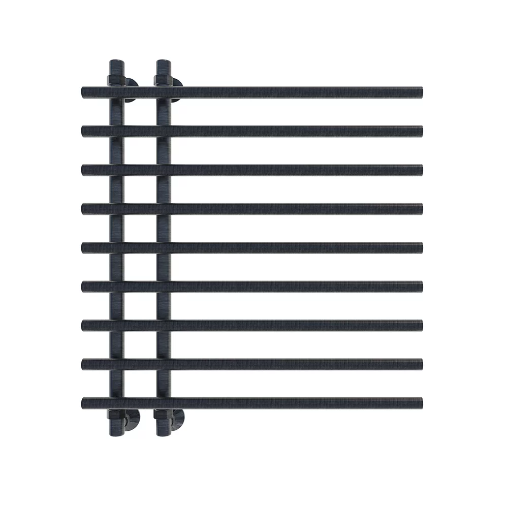 Приобрести veconi полотенцесушитель водяной tufo 70х80 см, графит t801070gr