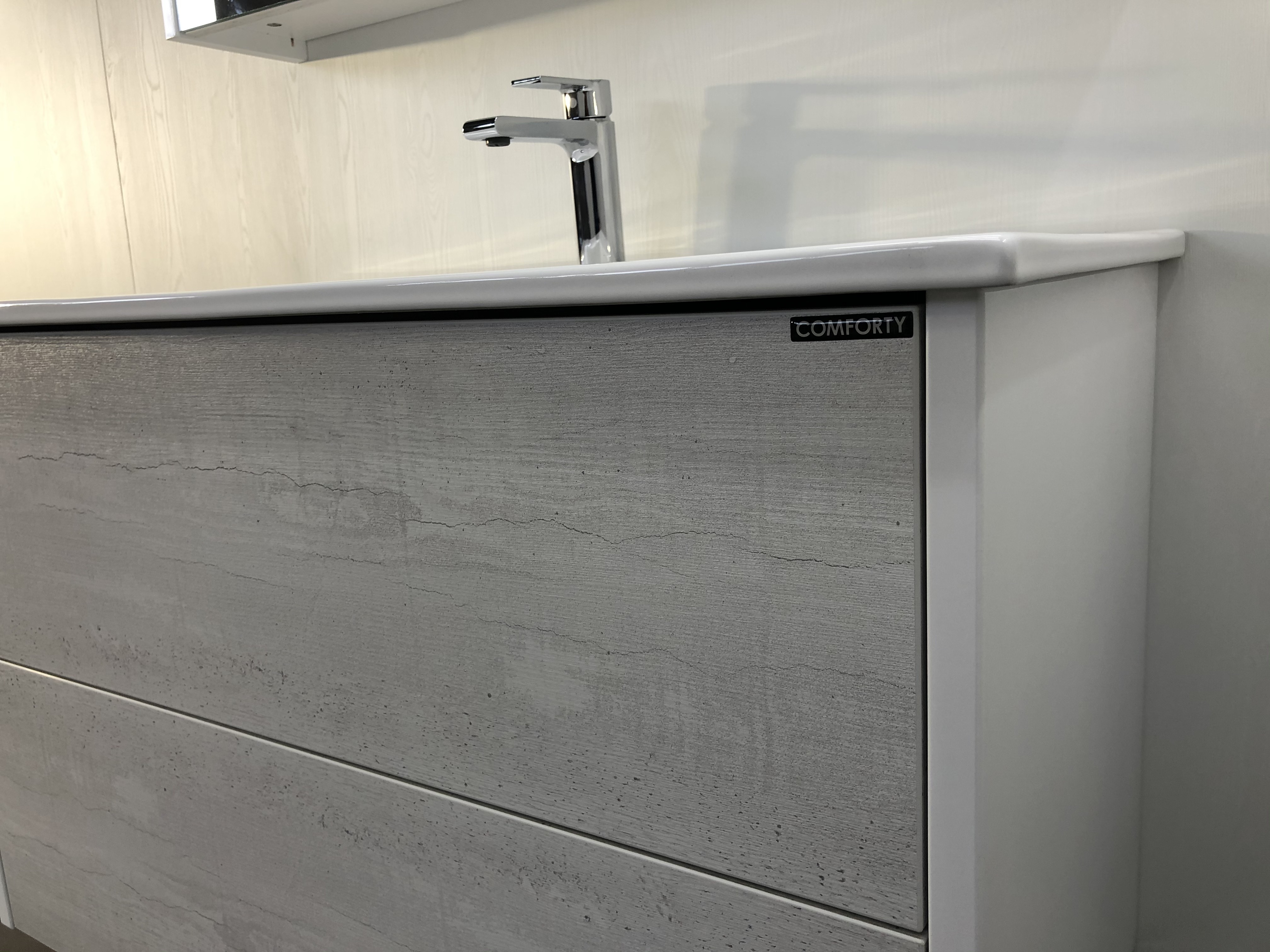 Приобрести сomforty тумба с раковиной "женева-90", дуб белый