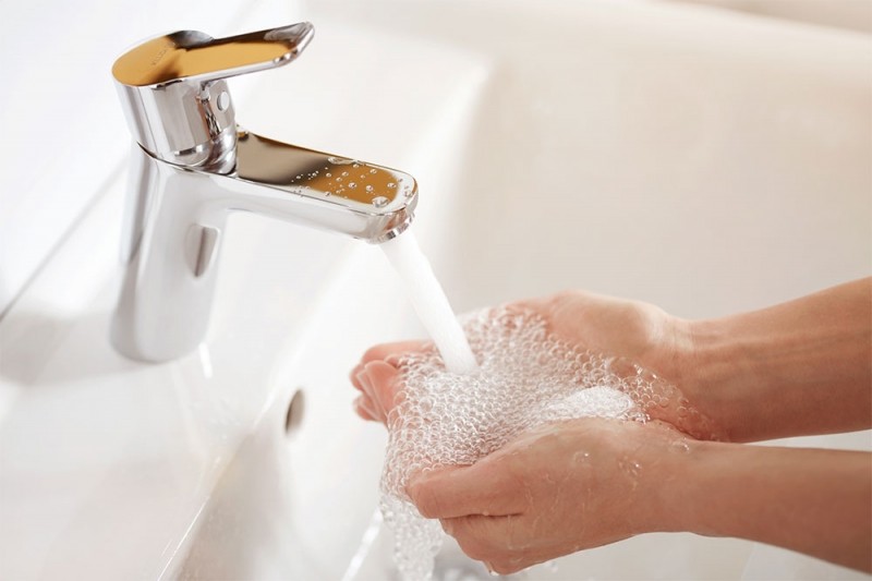 Приобрести kludi pure&easy xl однорычажный смеситель на умывальник 100, без донного клапана, арт. 372920565