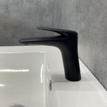 Comforty Смеситель для раковины, черный матовый, FC074A-CMT