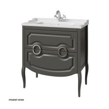 Caprigo Тумба с раковиной FIRENZE 80 см, графит