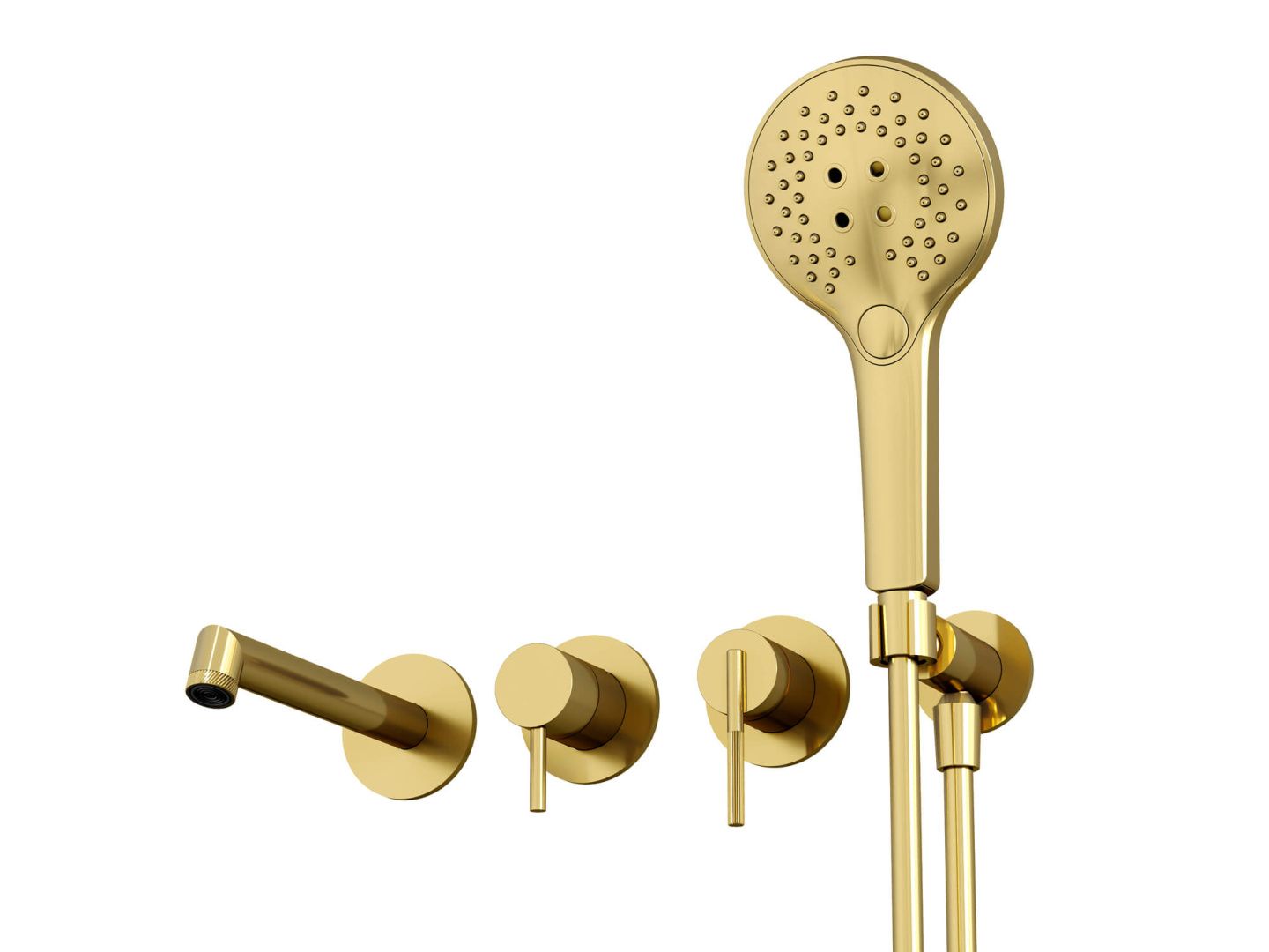 Приобрести hayzburg встраиваемый смеситель для ванны и душа, золото hb-4004-2go