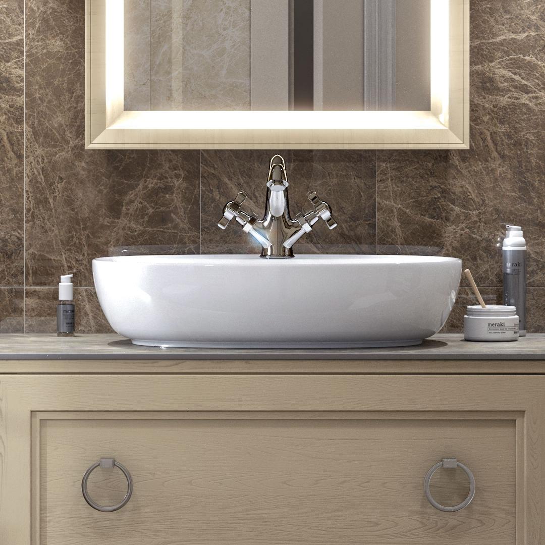 Приобрести kerama marazzi смеситель для раковины muse, хром 9125km.21.018