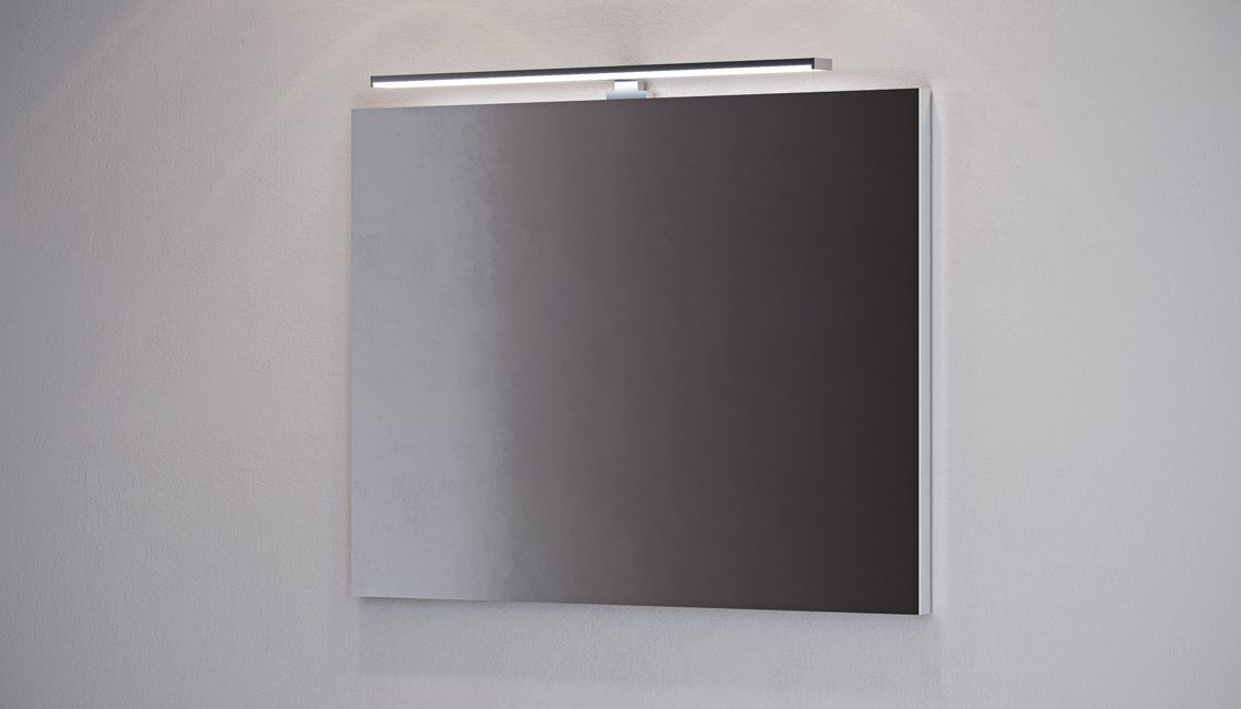Приобрести зеркало velvex klaufs media 100x75 см с led-светильником, сенсорное включение zkkla.100-14