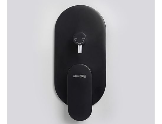 Приобрести wasserkraft смеситель для душа elbe 7441, матовый черный