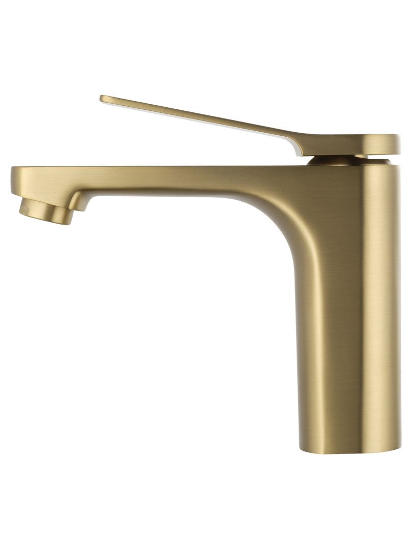 Приобрести смеситель для раковины wonzon & woghand, брашированное золото (ww-xh-013-bg)