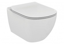 Унитаз подвесной безободковый Ideal Standard TESI AquaBlade T007901 с крышкой микролифт