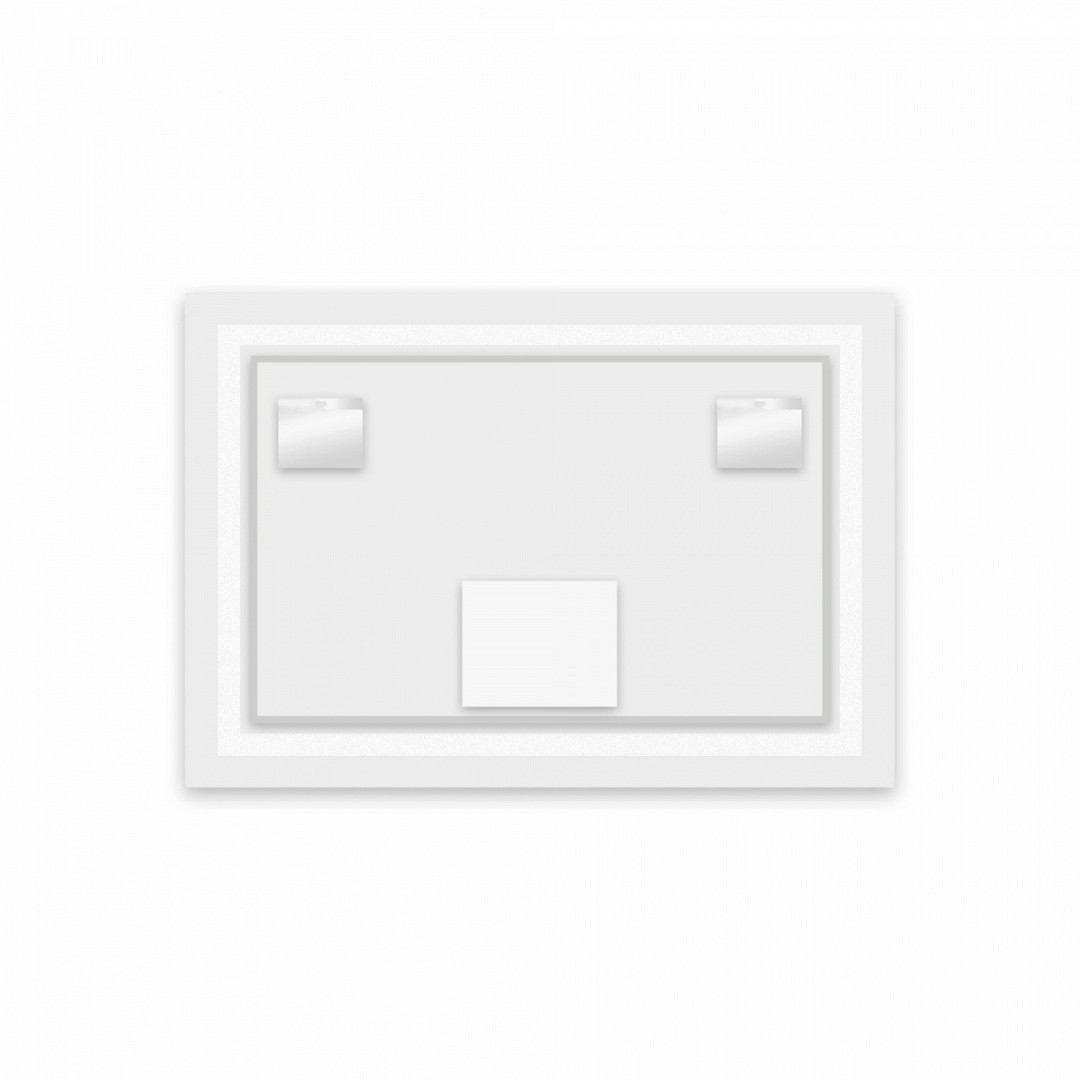 Приобрести azario зеркало 100х70 см, белый, сенсорный выключатель, диммер, az-z-047cs