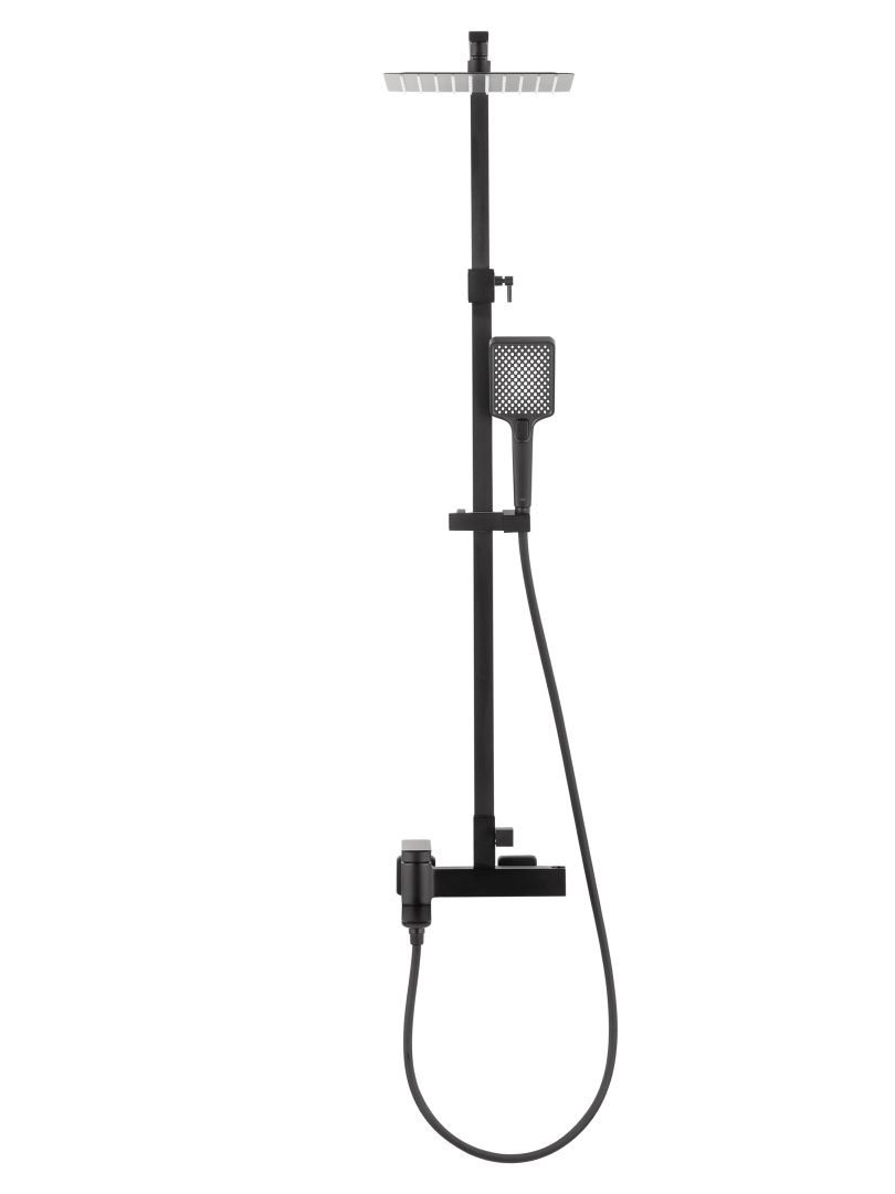 Приобрести душевая система wonzon & woghand edge, черный матовый (ww-88739003-mb)