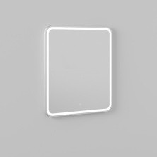 Briz Зеркало ALBI 70х80 см, с подсветкой и подогревом, сенсорное включение , белое, ПДЗ45-70