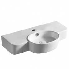 Azario Раковина подвесная 70,5х36 см, белая матовая AZ-4360T