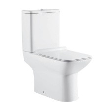 Sole Унитаз компакт Quadro с функцией биде, безободковый с сиденьем дюропласт, микролифт УТ000041115