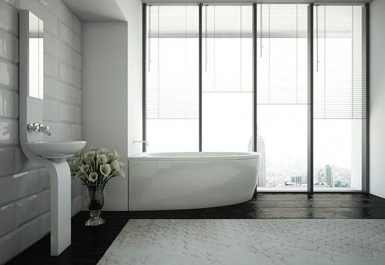 Приобрести акриловая ванна асимметричная aquatek дива l 170х90 см левая