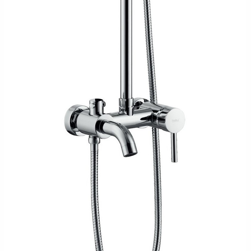 Приобрести haiba душевая система, круглая d-200мм, хром hb2407