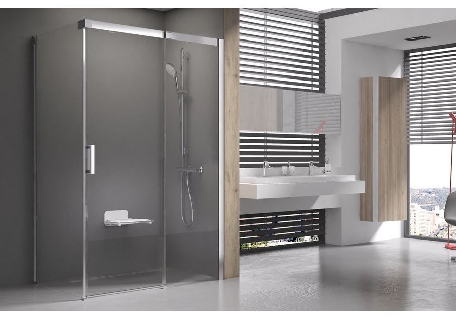 Приобрести ограждение душевое ravak matrix msdps 110х80 см 0wpd4100z1 r белый/прозрачное