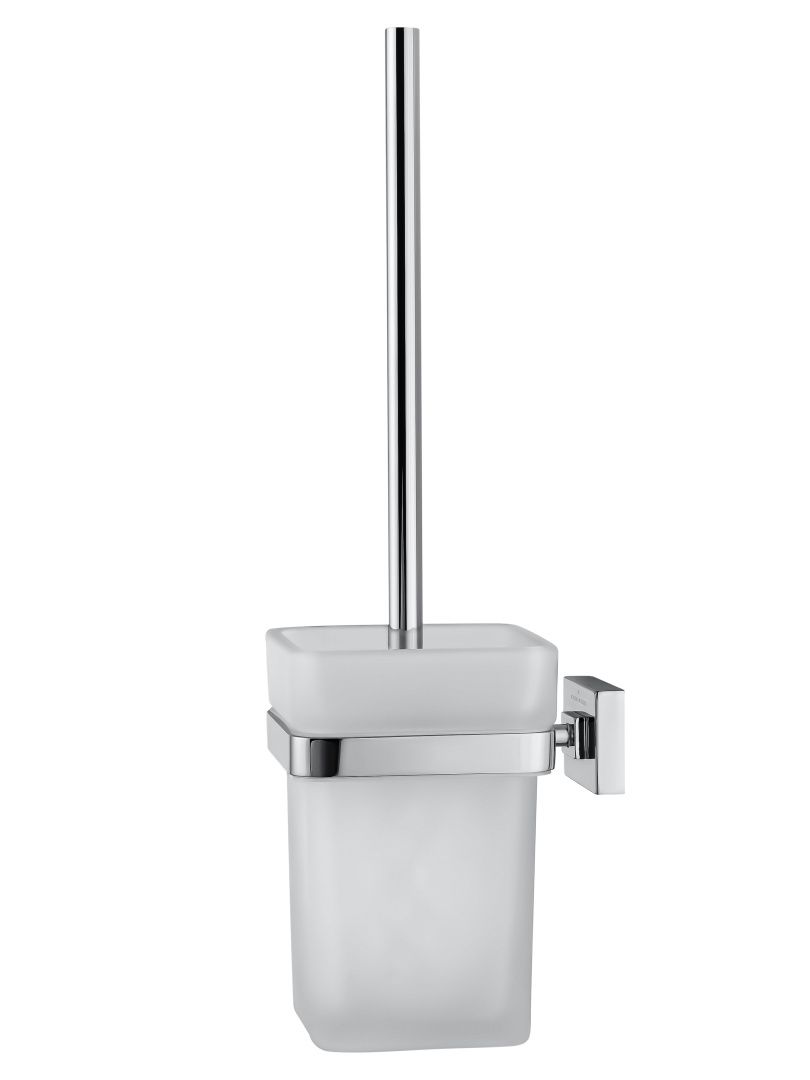 Приобрести туалетный ершик в комплекте wonzon & woghand flat, хром (ww-9729)