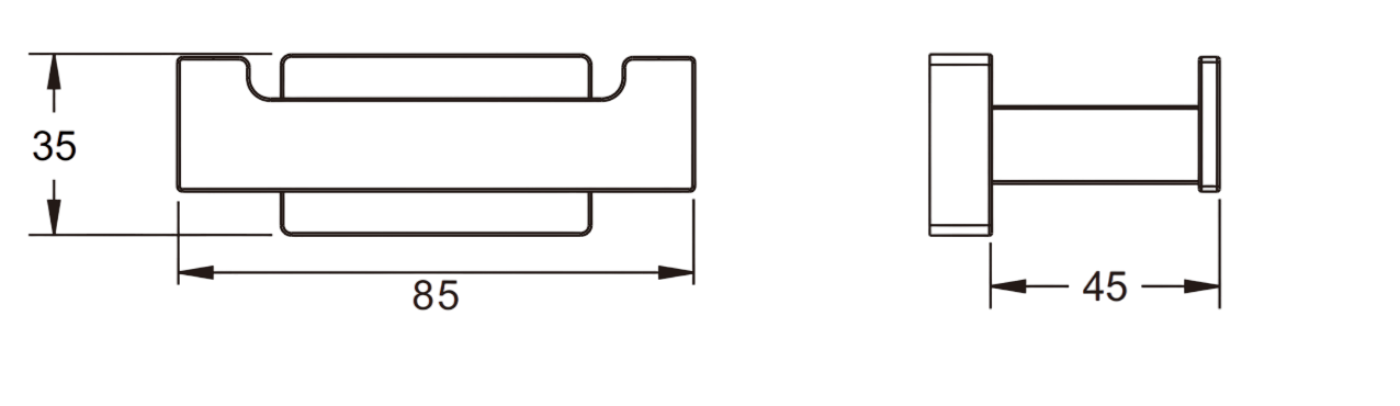 Приобрести крючок двойной vieir v5002c черный