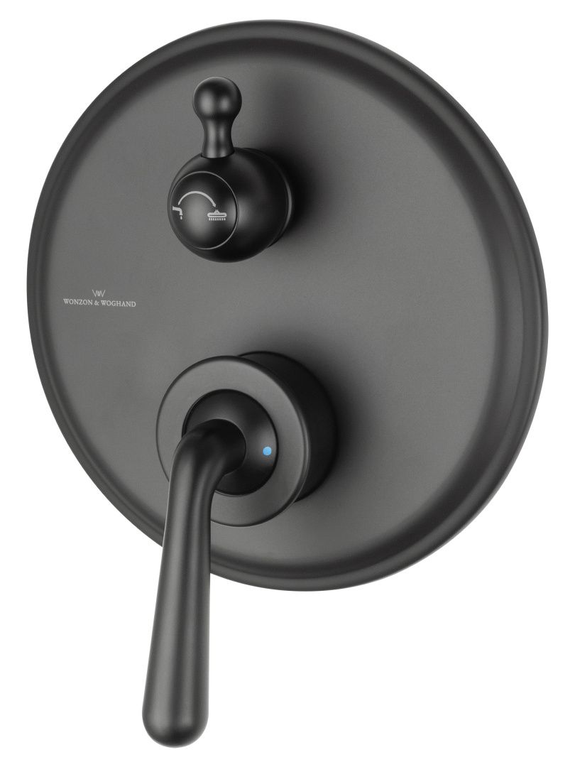 Приобрести душевая система встраиваемая wonzon & woghand steam, черный матовый (ww-88939008-mb)