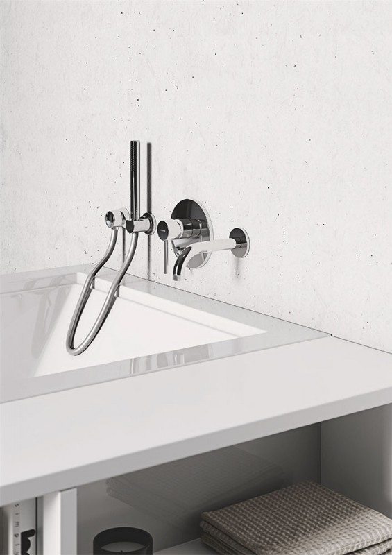 Приобрести kludi bozz встраиваемый смеситель для ванны и душа, внешняя монтажная часть, арт. 386500576