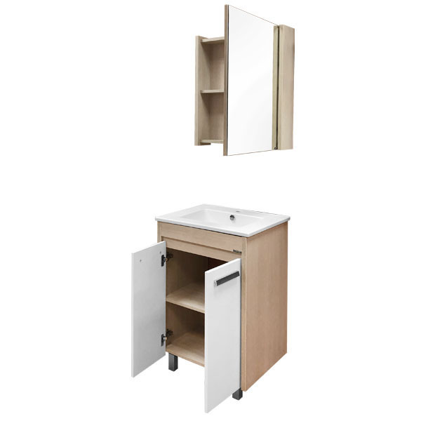 Приобрести сomforty тумба с раковиной "тулуза-60д" сосна лоредо